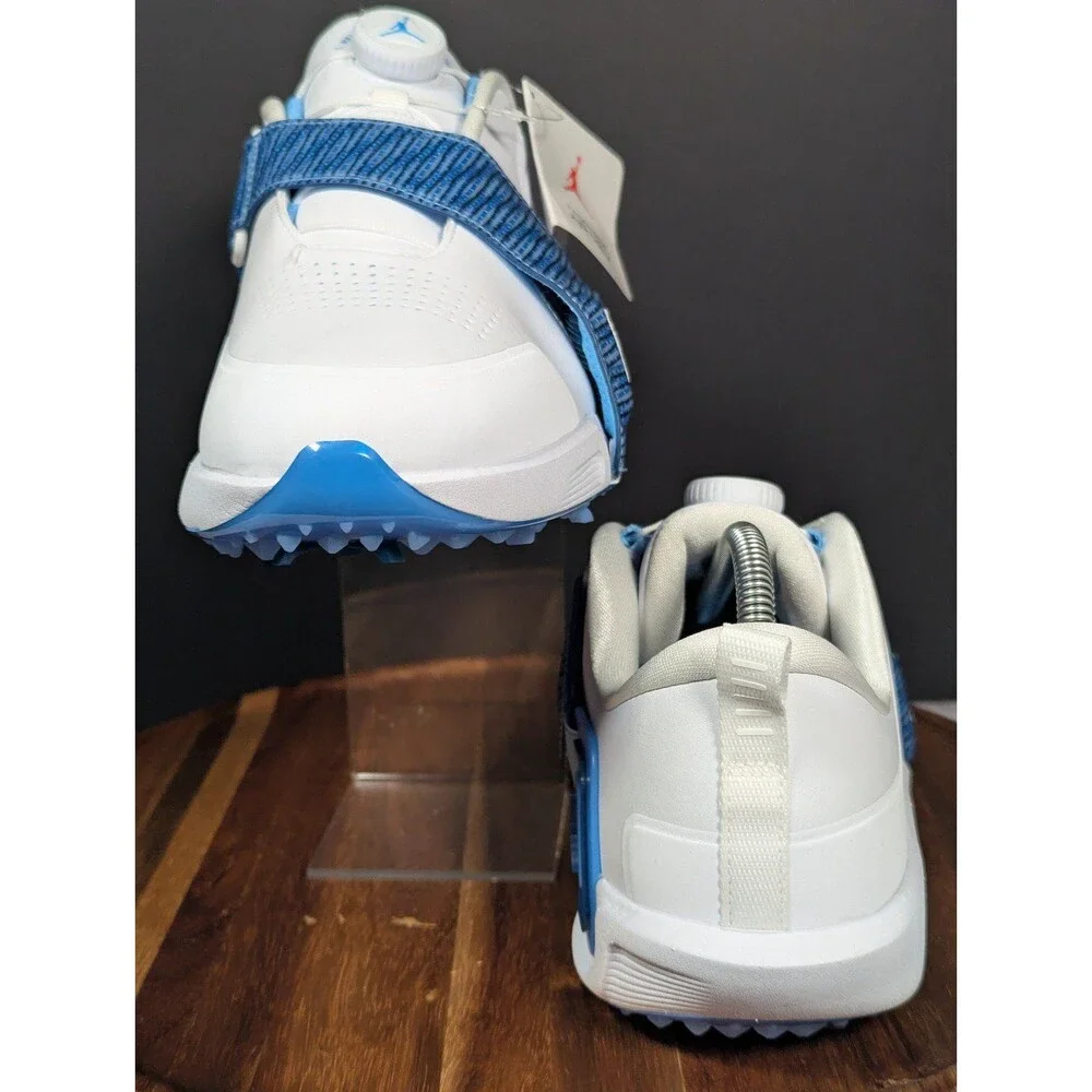 Jordan Air Rev Golf Shoes White University blue FV6338 101 Mens Size 9.5